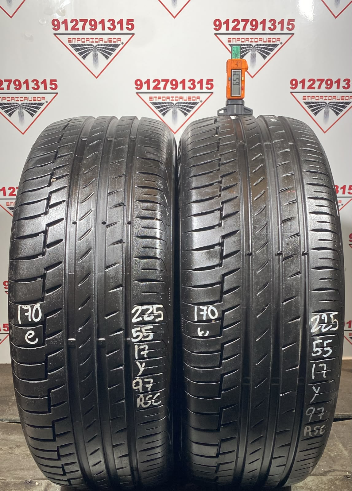 CONTINENTAL PREMIUMCONTACT6 USADO RSC 225/55 R17 97 Y